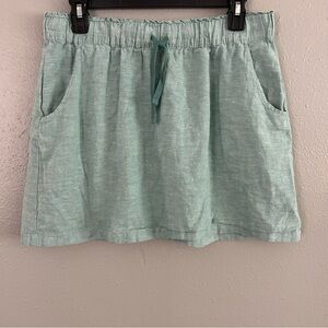 Patagonia SeaFoam Green Skirt Size S, Hemp & Organic Cotton